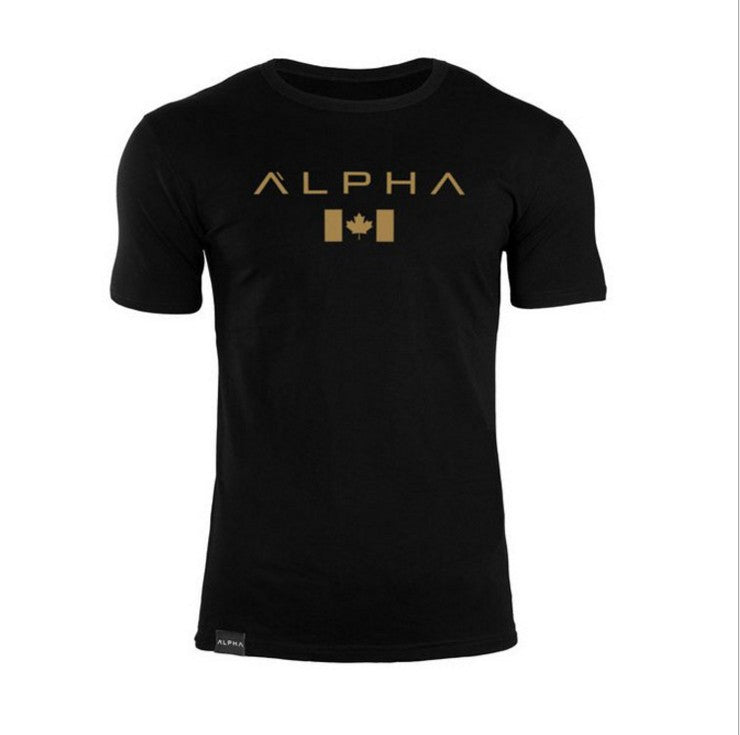Men's Slim Fit Breathable Crewneck Sports Training Tee