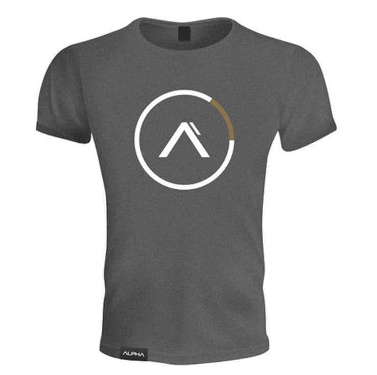 Men's Tight Fitness Sports T-Shirt Breathable Training Top Summer