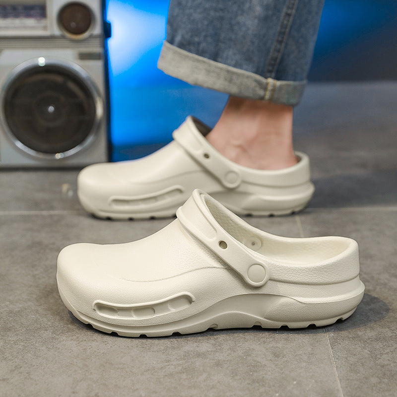 Men's Thick-Sole Non-Slip Outdoor Casual Slippers