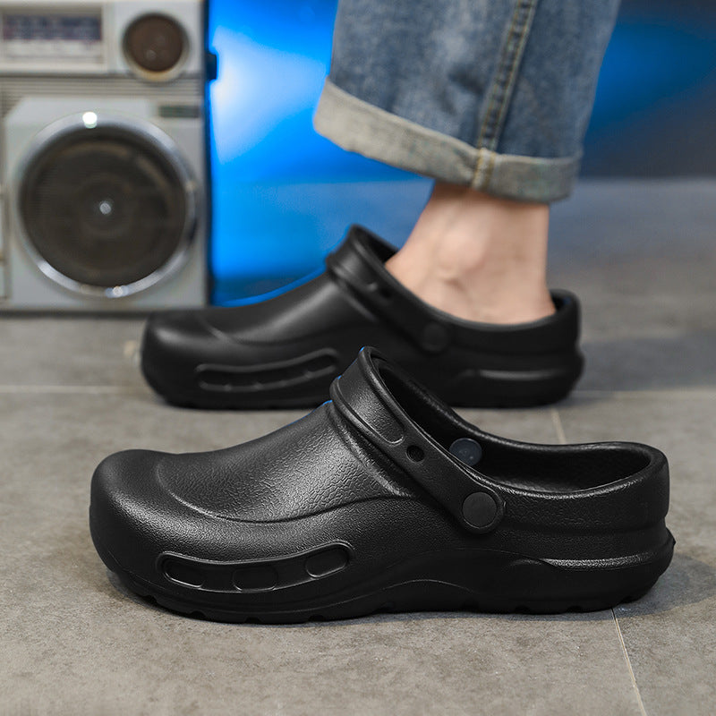 Men's Thick-Sole Non-Slip Outdoor Casual Slippers