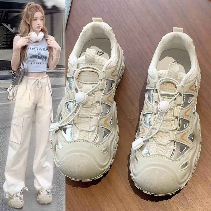 Women's Thick Sole Hollow Out Sports Sandals Breathable Casual