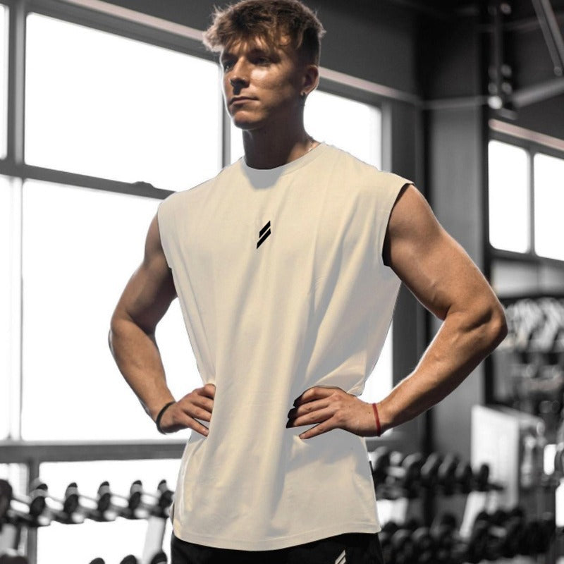 Men's Quick-Dry Breathable Fitness Sports Vest Training Tank Top