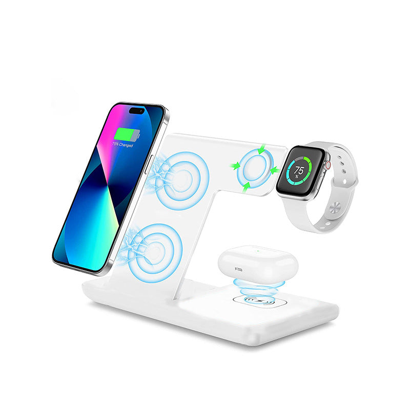 C13 3-in-1 Foldable Wireless Charging Stand 15W Desktop Dock