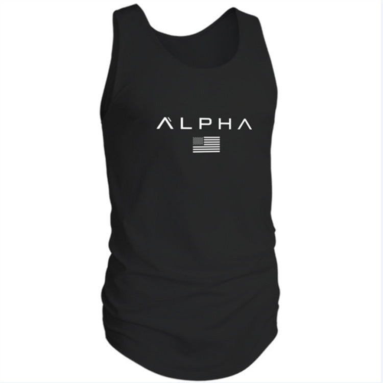 Men's Cotton Fitness Vest Quick-Dry Bodybuilding Training Tank