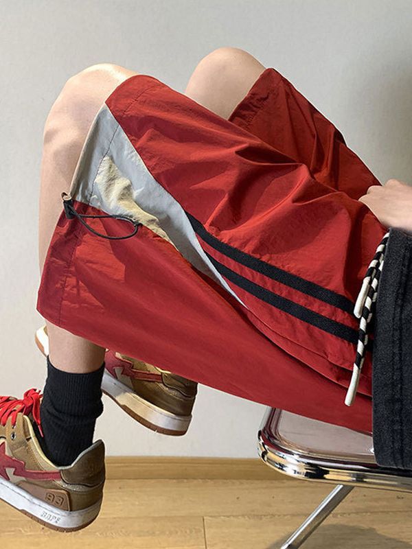 Men's Ice Silk Quick-Dry Sports Shorts Plus Size Casual Fit