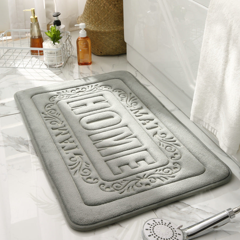 Quick-Dry Non-Slip Bathroom Entrance Floor Mat