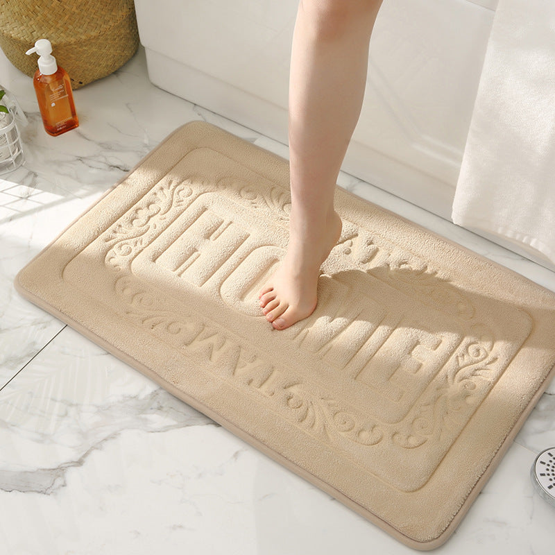 Quick-Dry Non-Slip Bathroom Entrance Floor Mat
