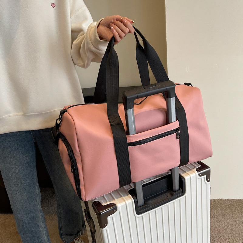 Waterproof Oxford Travel Bag Dry Wet Separation Gym Shoulder Bag