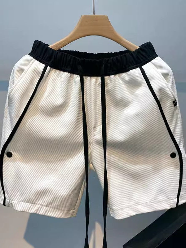 Ice Silk Basketball Shorts Men's Five-Point Sports Pants