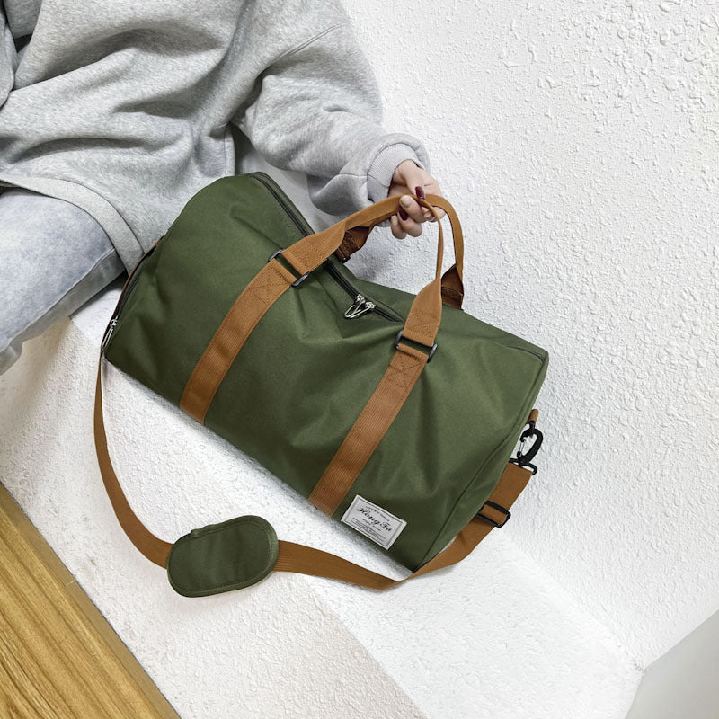 Waterproof Oxford Travel Gym Bag Dry Wet Separation Sports Bag