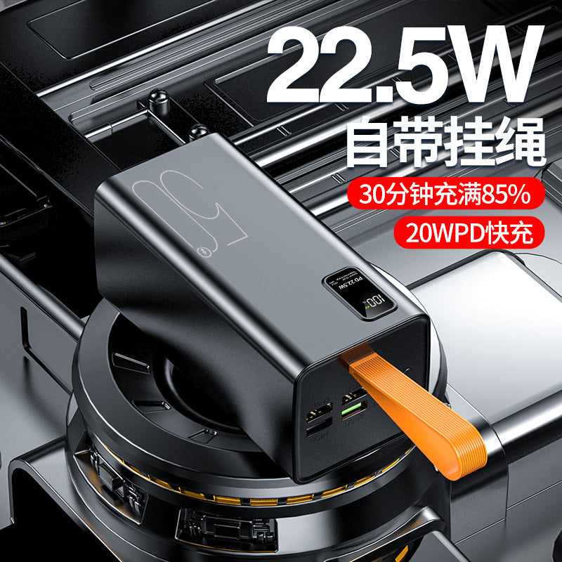 50000mAh 22.5W PD Fast Charging Power Bank Outdoor Portable