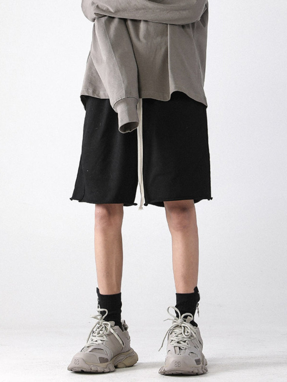 Pink Retro Loose Fit Men's Summer Sports Shorts