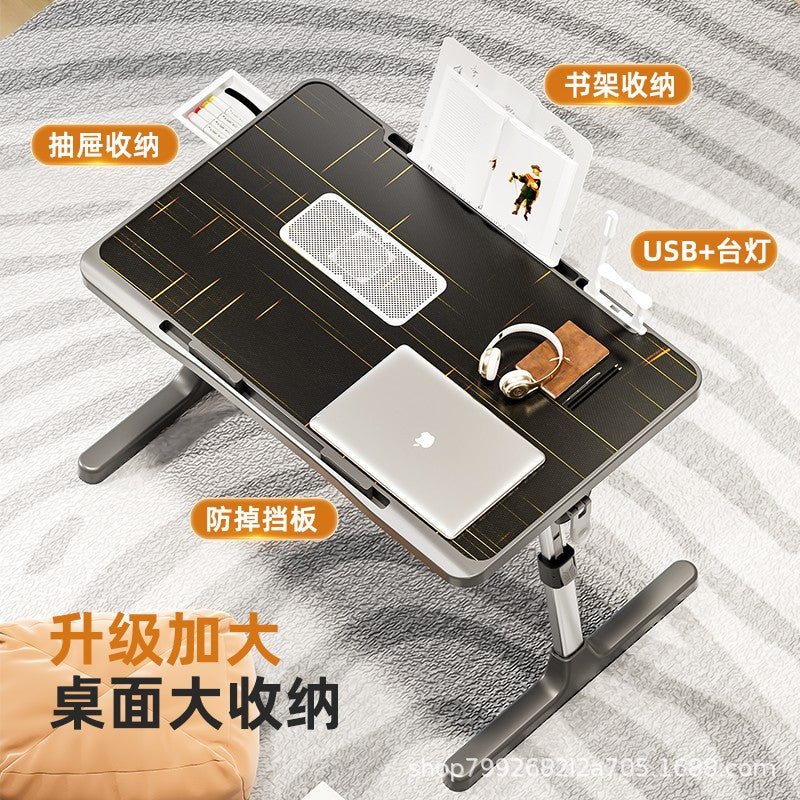 Adjustable Foldable Bed Table for Laptop Study and Reading