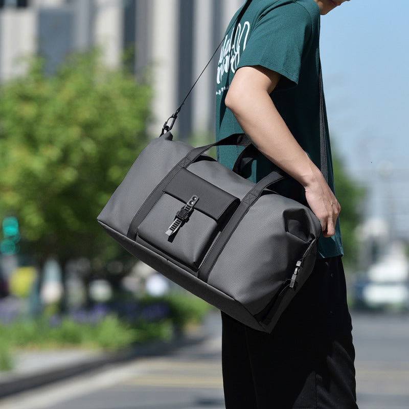 Large Capacity Travel Gym Bag Dry Wet Separation Duffel Bag