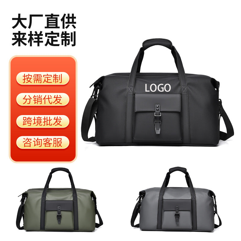 Large Capacity Travel Gym Bag Dry Wet Separation Duffel Bag