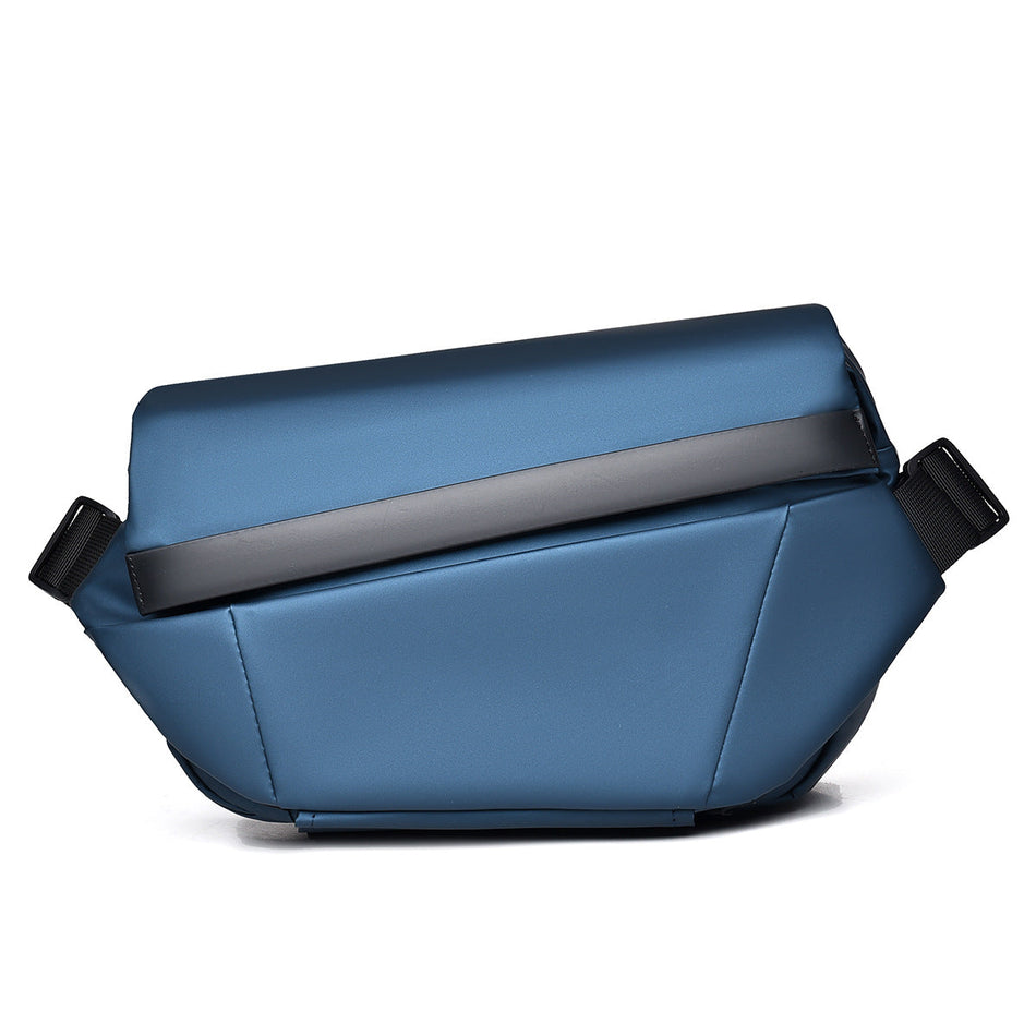 Men's Waterproof Crossbody Chest Bag Casual Commuter Sling Bag