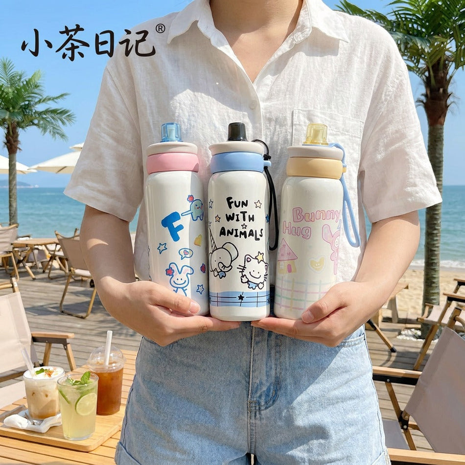 Premium Portable Vacuum Insulated Travel Tumbler Cup
