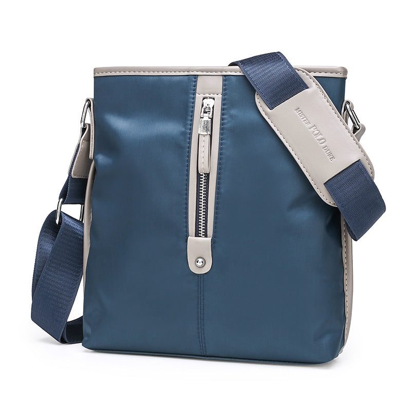 Men's Oxford Crossbody Shoulder Bag Casual Waterproof Sling Bag