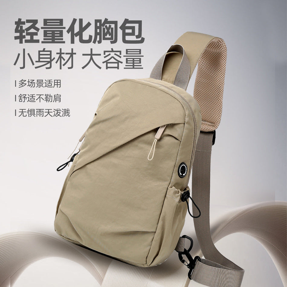 Waterproof Ultra-Light Crossbody Chest Bag Large Capacity Sling