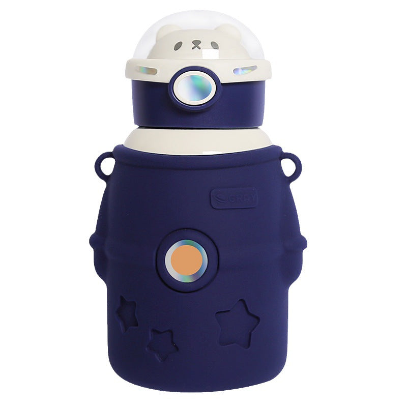 Kids 304 Stainless Steel Insulated Straw Water Bottle