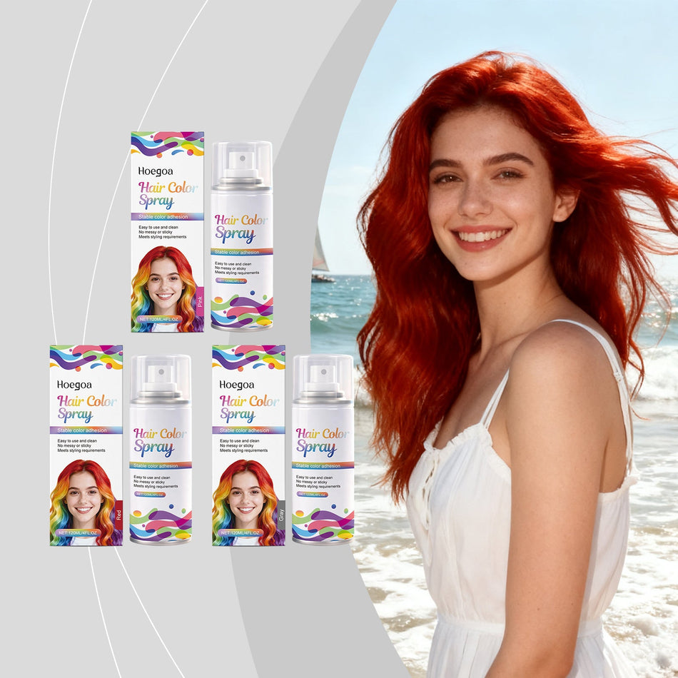 HOEGOA Temporary Hair Color Spray 120ml Vibrant Finish