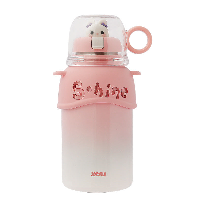 304 Stainless Steel Large Capacity Insulated Straw Cup