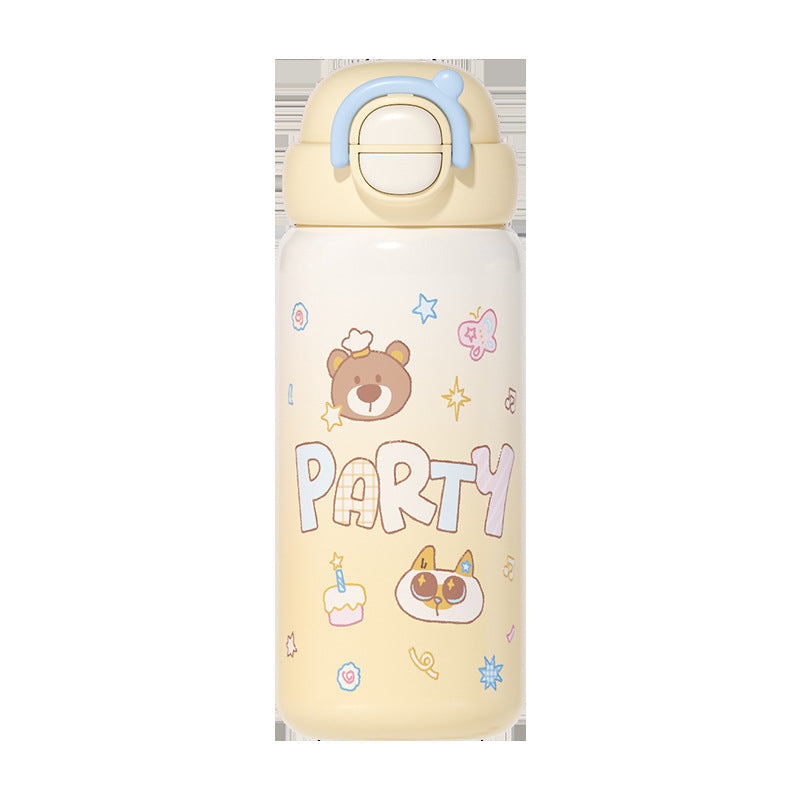 Kids Stainless Steel Double-Drink Insulated Water Cup