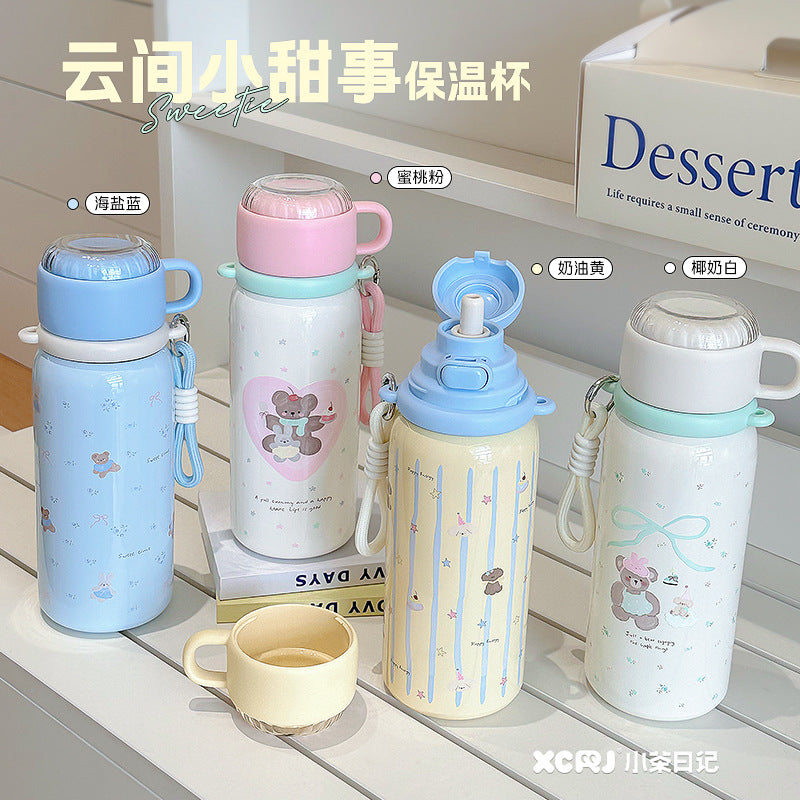 Portable Stainless Steel Insulated Cold Water Cup