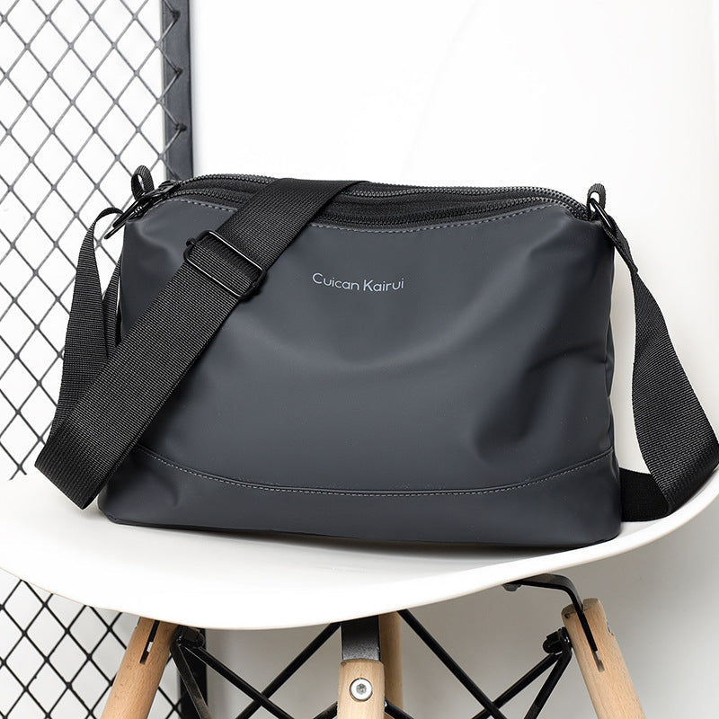 Men's Waterproof Oxford Crossbody Business Shoulder Bag
