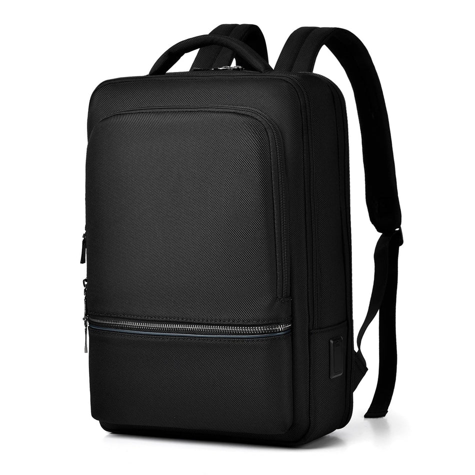 Men's Nylon Business Backpack 15-Inch Laptop Commuter Bag
