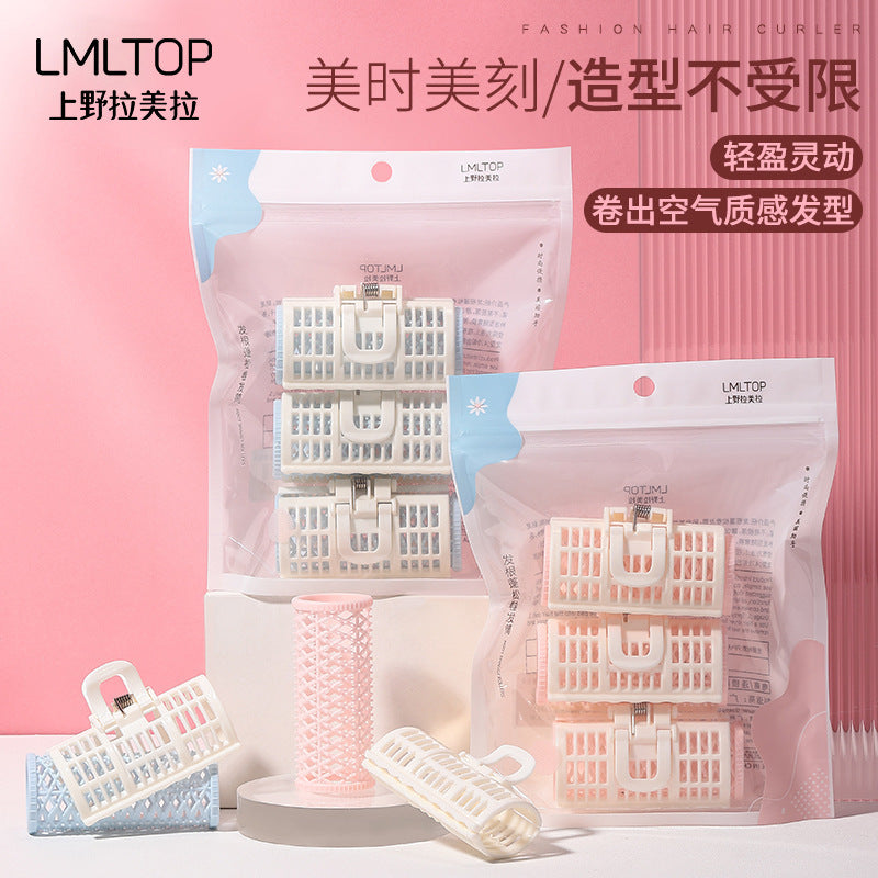 Lmltop Double-Layer Hair Curlers 3 Pack Heatless Styling Set
