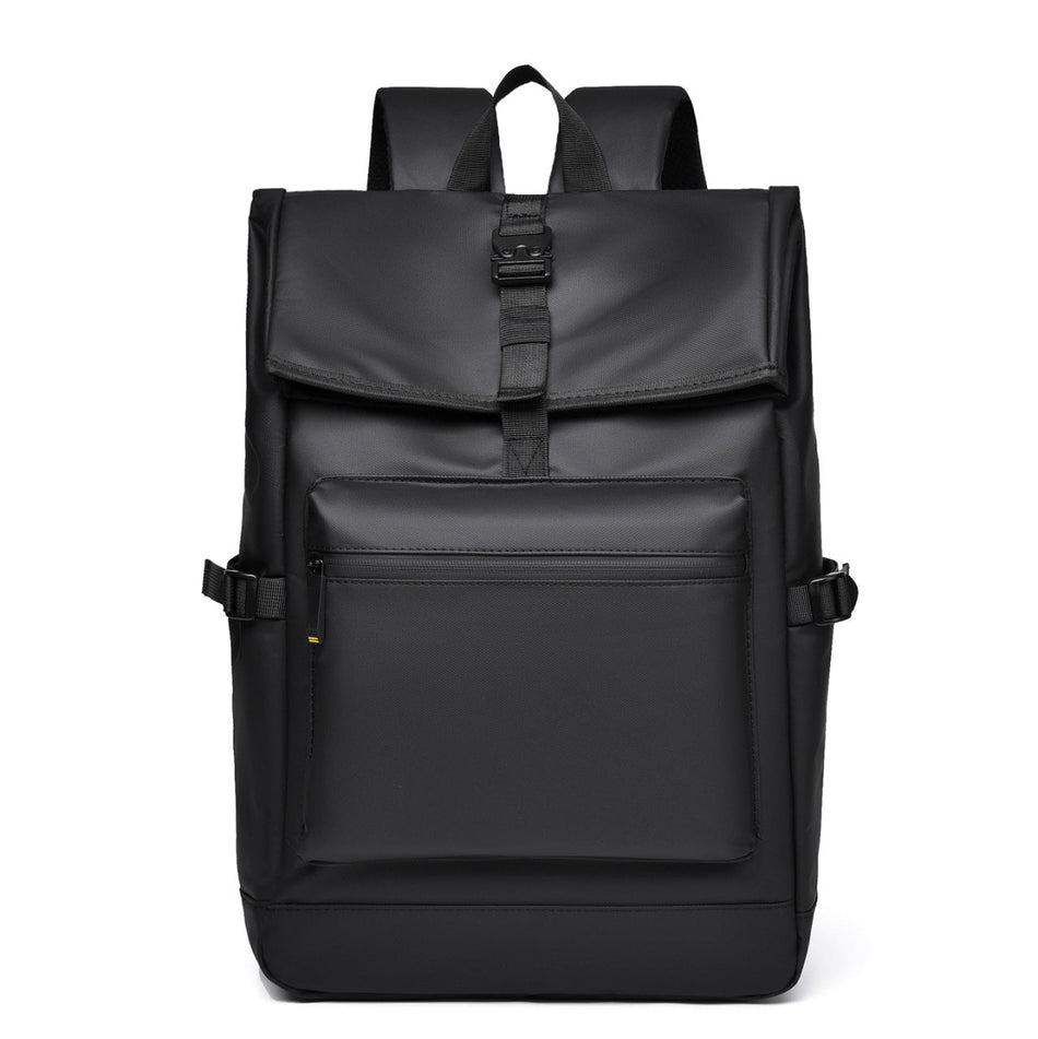 Men's Waterproof Oxford Backpack 16-Inch Laptop Travel Bag