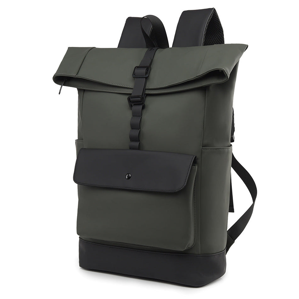 Men's Lightweight Waterproof Business Backpack 15-Inch Travel Bag
