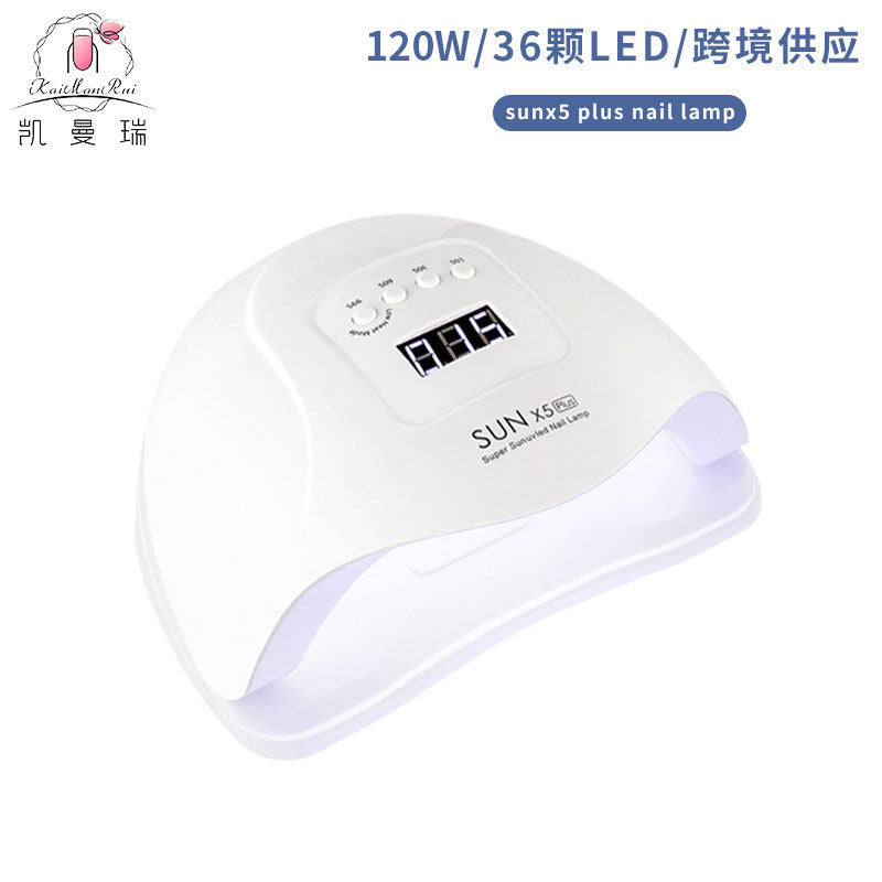 SUNX5 Plus 120W LED Nail Lamp UV Gel Curing Light