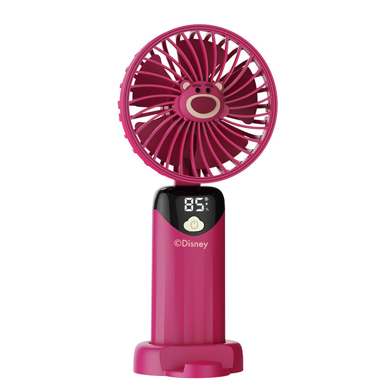 USB Rechargeable Mini Handheld Desktop Quiet Fan
