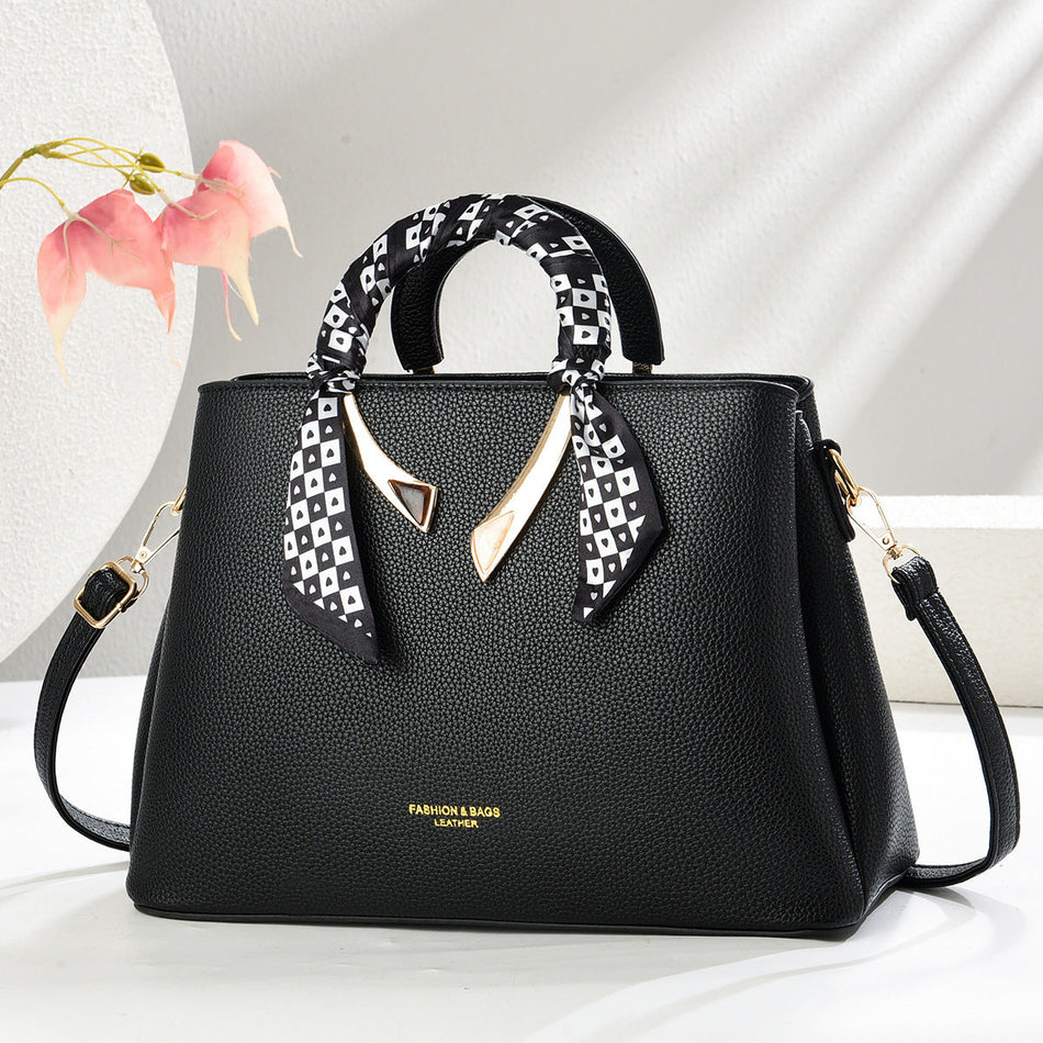 Retro PU Large Capacity Women Shoulder Crossbody Satchel