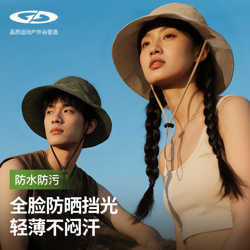 Unisex Fisherman Hat UV Sun Protection Breathable Foldable Design