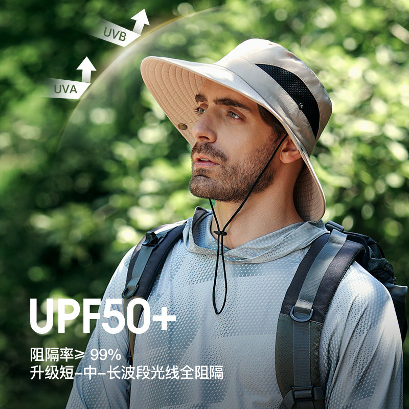 Unisex Fisherman Hat Summer Quick-Dry Sun Protection Design