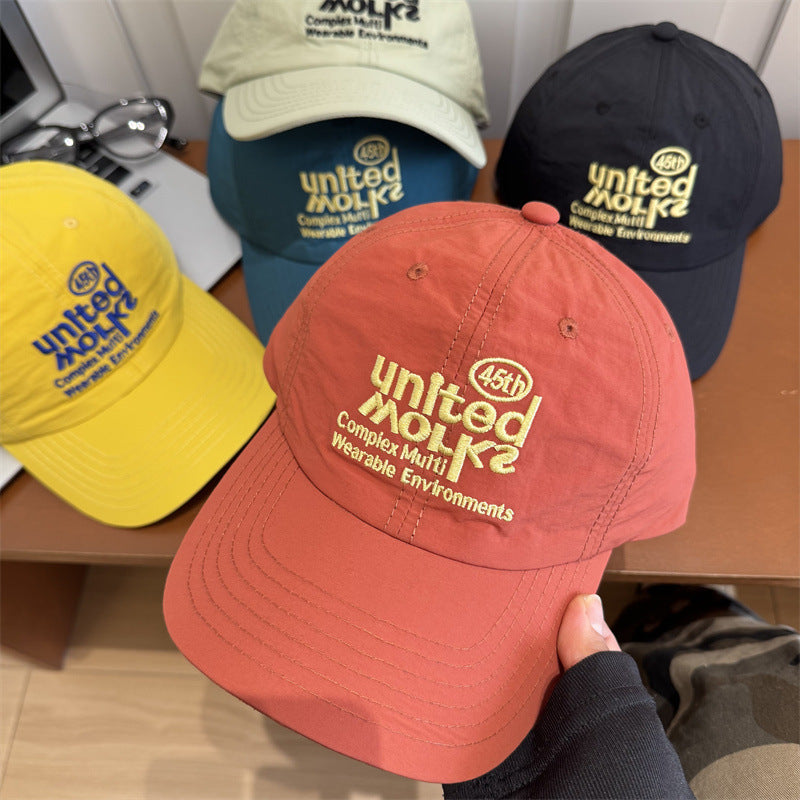 Quick-Dry Breathable Baseball Cap Sun Protection Outdoor Hat
