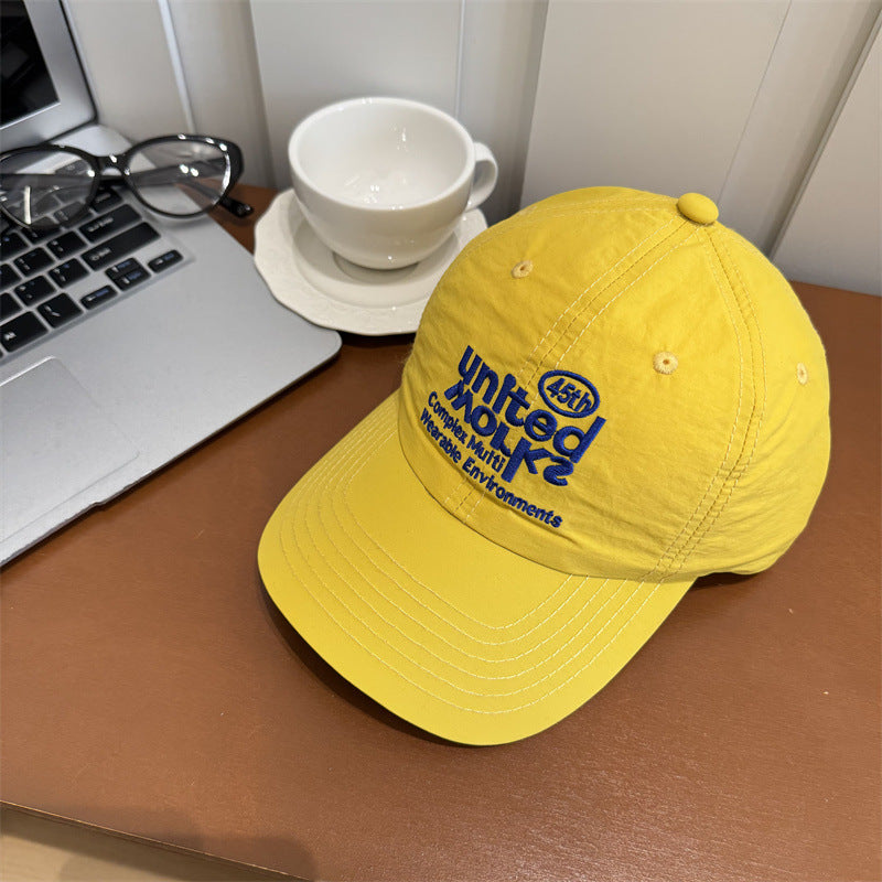 Quick-Dry Breathable Baseball Cap Sun Protection Outdoor Hat