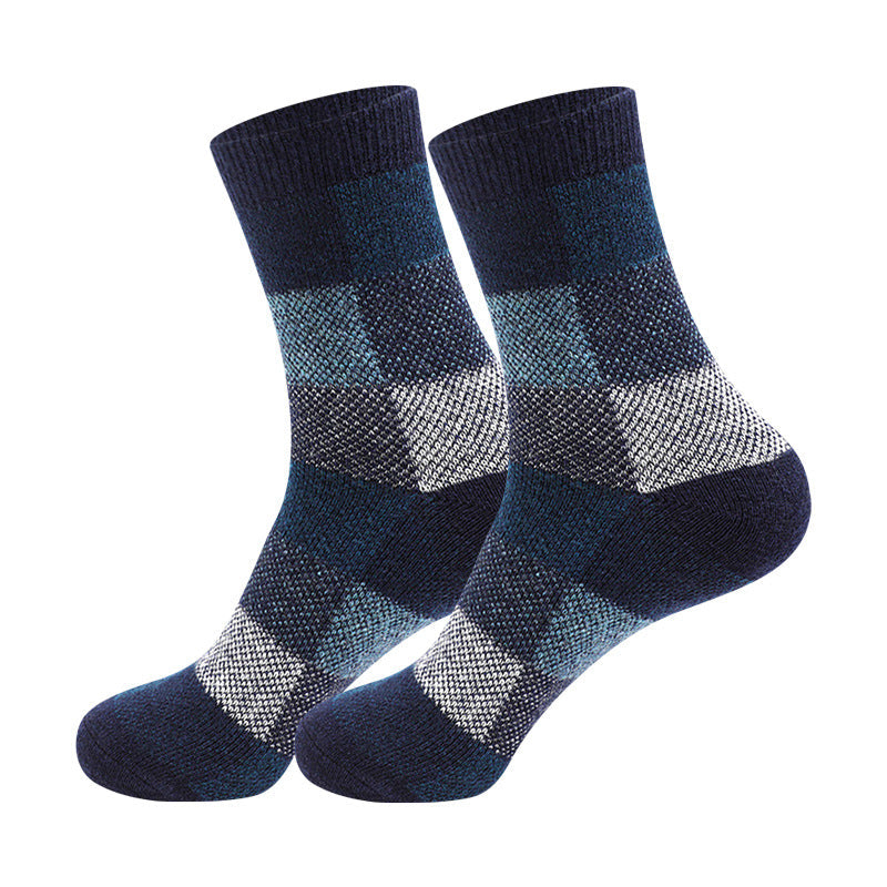 Men's Wool Blend Mid-Calf Thickened Winter Warm Socks
