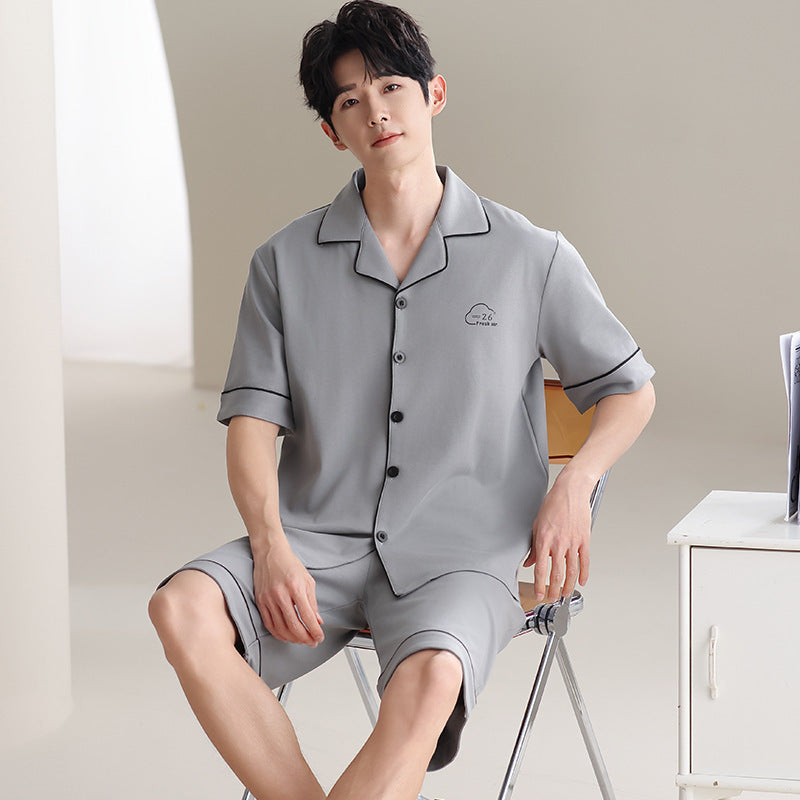 Men's Modal Short Sleeve Lounge Set