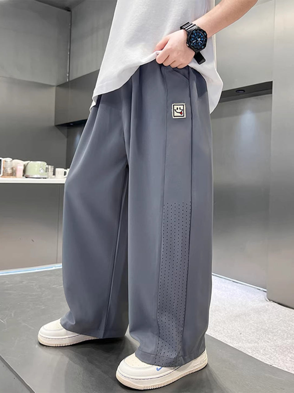 Boys Ice Silk Loose Casual Pants Anti-Mosquito Summer Trousers