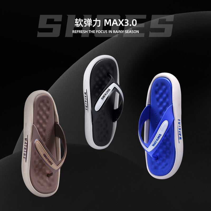 Men's Non-Slip Soft Sole Beach Flip Flops