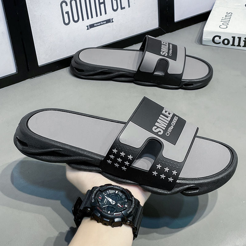Men's Anti-Slip Beach Slides Casual Sandals