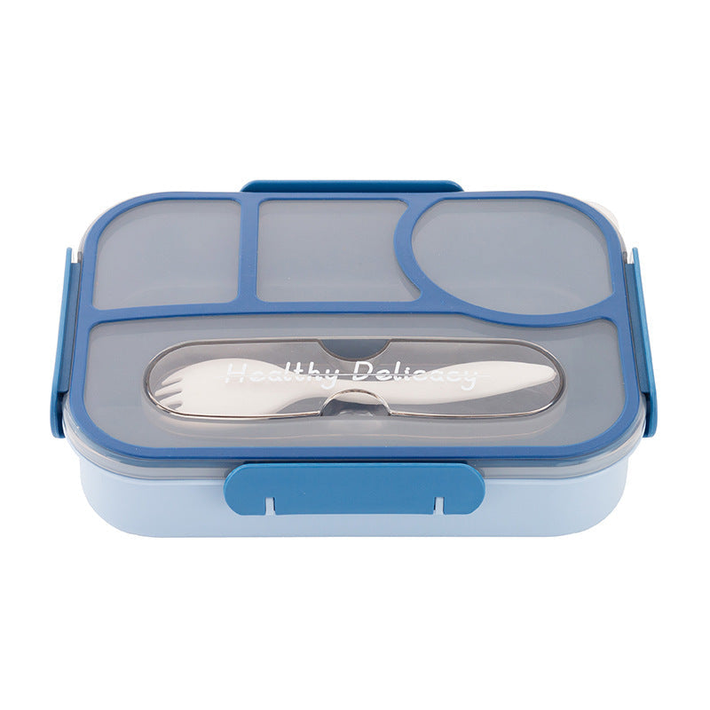 Plastic Compartment Microwave Lunch Box with Sealed Lid