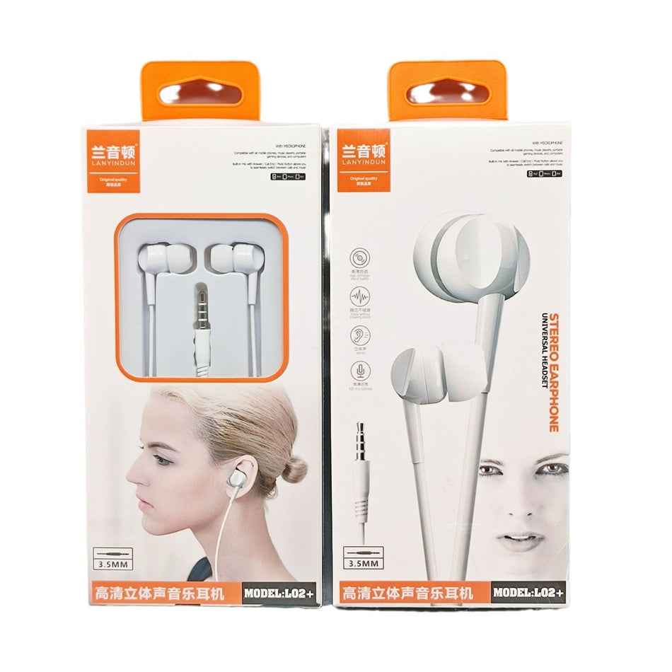 3.5mm Wired In-Ear Android Earphones for OPPO Huawei Vivo Models