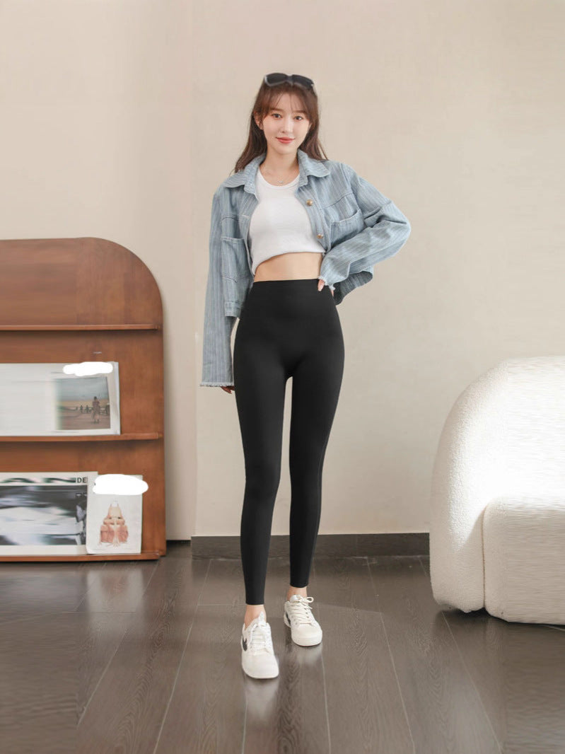 Petite High Waist Shaping Yoga Leggings for Women