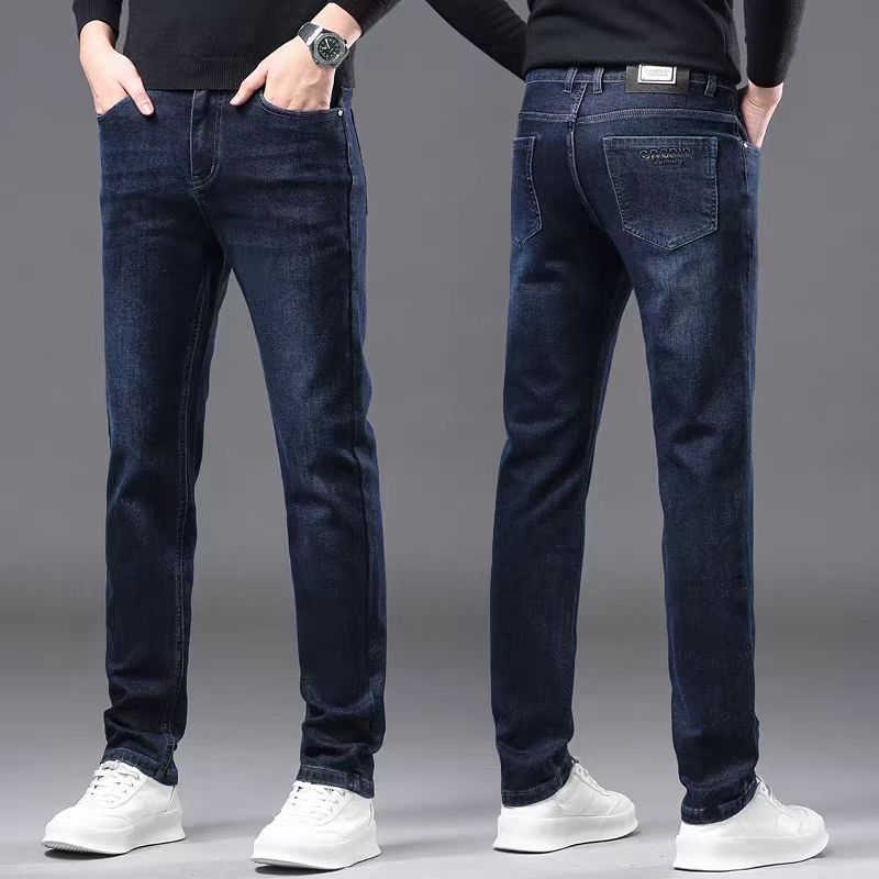 Men's Thick Straight Luxury Casual Jeans