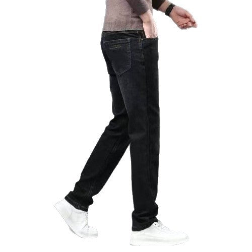 Men's Thick Straight Luxury Casual Jeans